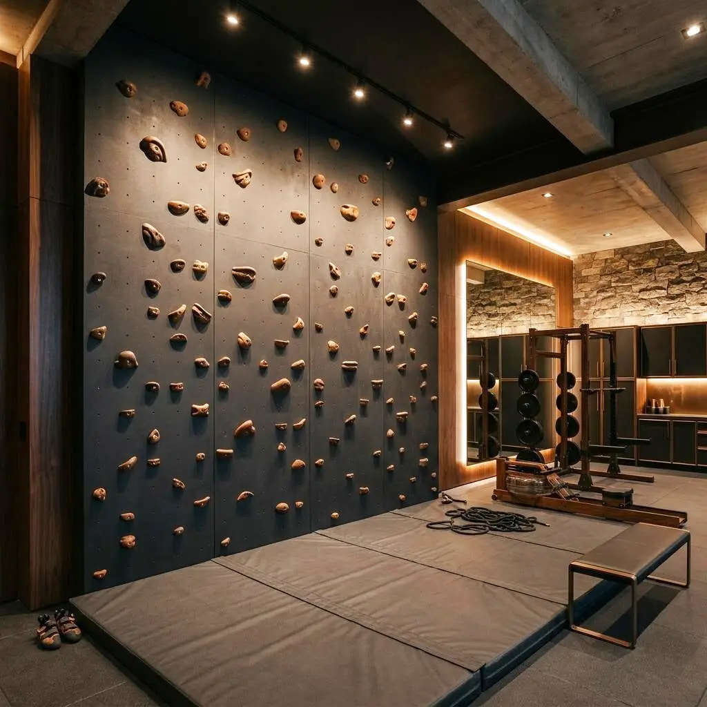 Home Climbing Walls — Bring the crag to your living room or garage.