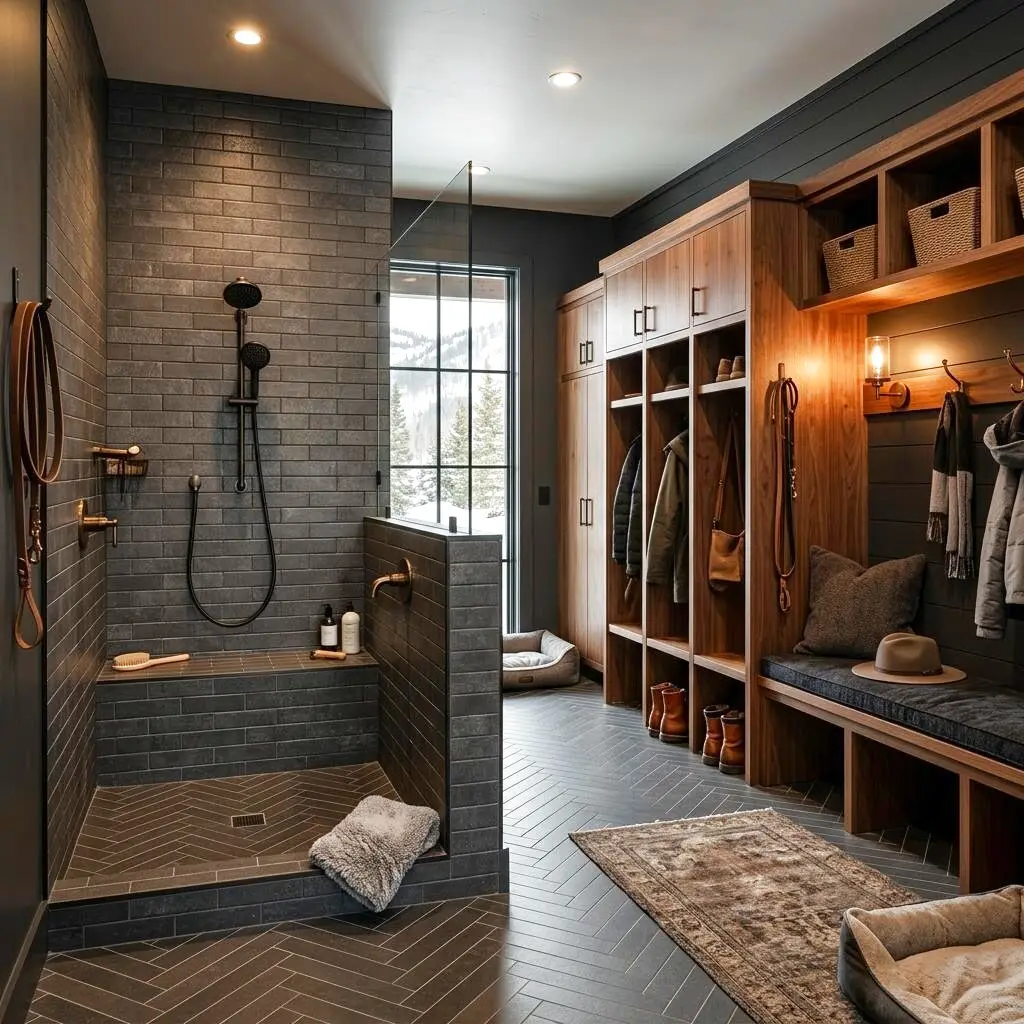 Luxury Dog Wash & Mudrooms — Keep the mud where it belongs. Spoil your best friend.