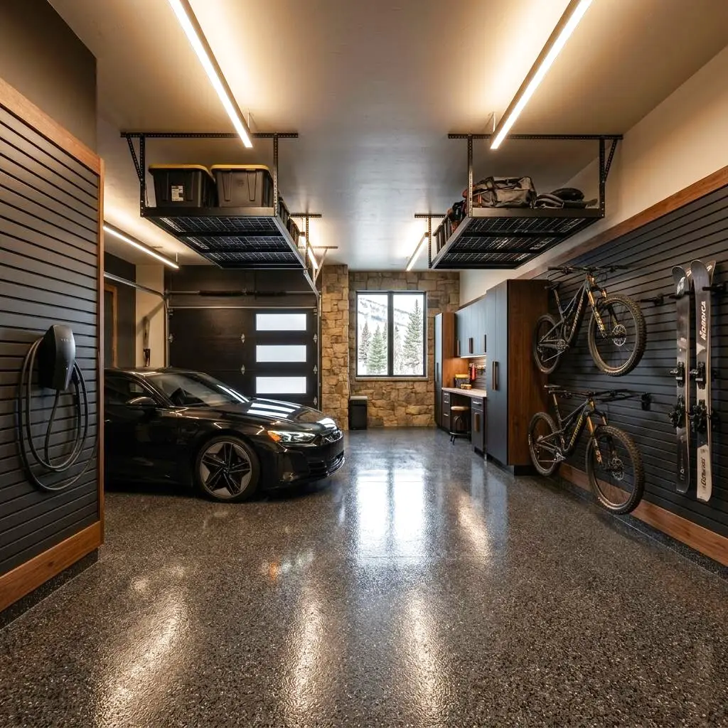 Smart Garage Makeovers — Your car deserves a luxury living room.