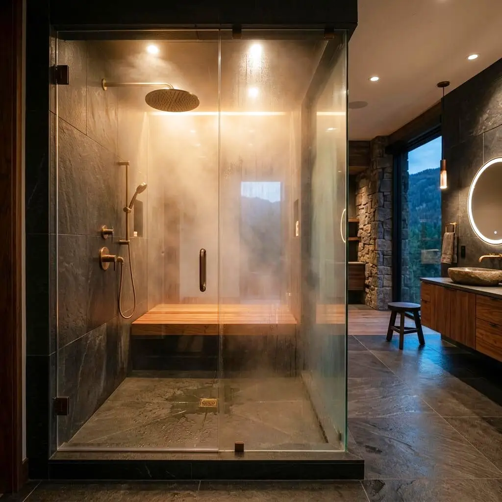 Steam Showers & Spa Conversions — Daily wellness. Endless steam.